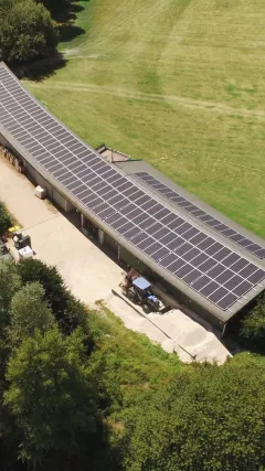 Solar installation golf course